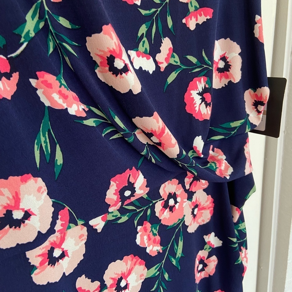 JH Sleeveless Floral Dress Size 12 - Picture 3 of 7